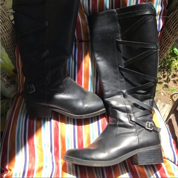 Black riding boots wider calf ! - Picture 9 of 14